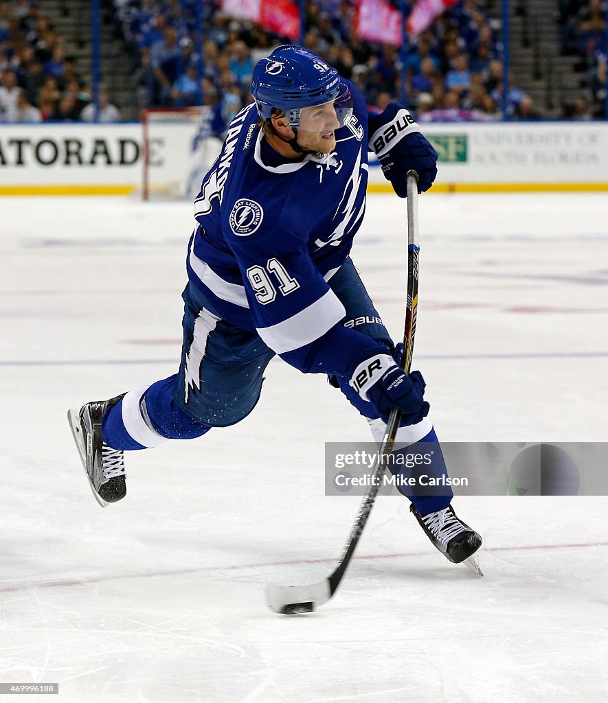 Detroit Red Wings v Tampa Bay Lightning - Game One