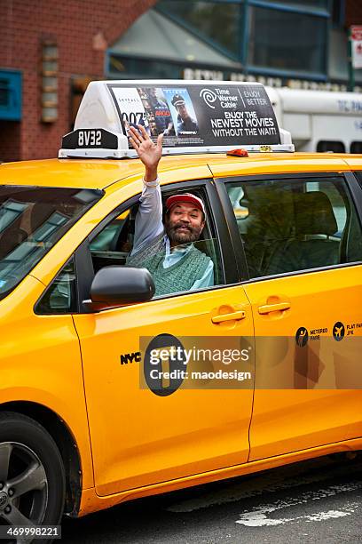 salute gesture - taxi driver stock pictures, royalty-free photos & images