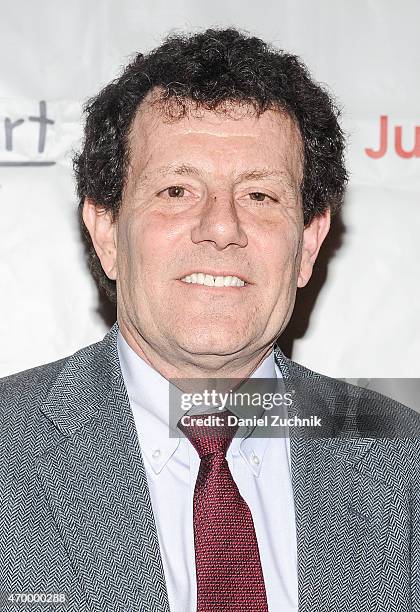 Nicholas Kristof attends the Scribbles To Novels 10th Anniversary Gala at Pier Sixty at Chelsea Piers on April 16, 2015 in New York City.