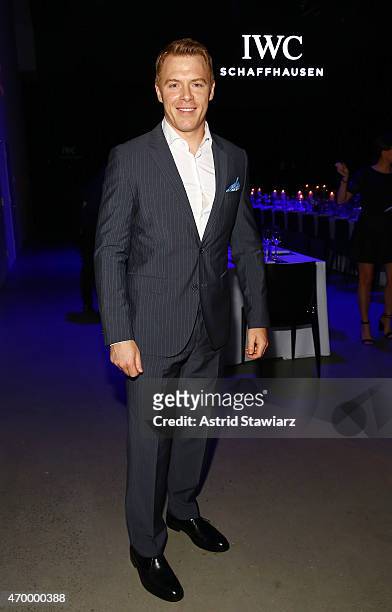 Actor Diego Klattenhoff attends the IWC Schaffhausen Third Annual "For the Love of Cinema" Gala during the Tribeca Film Festival on April 16, 2015 in...