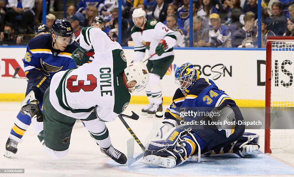 Minnesota at St. Louis, Game 1