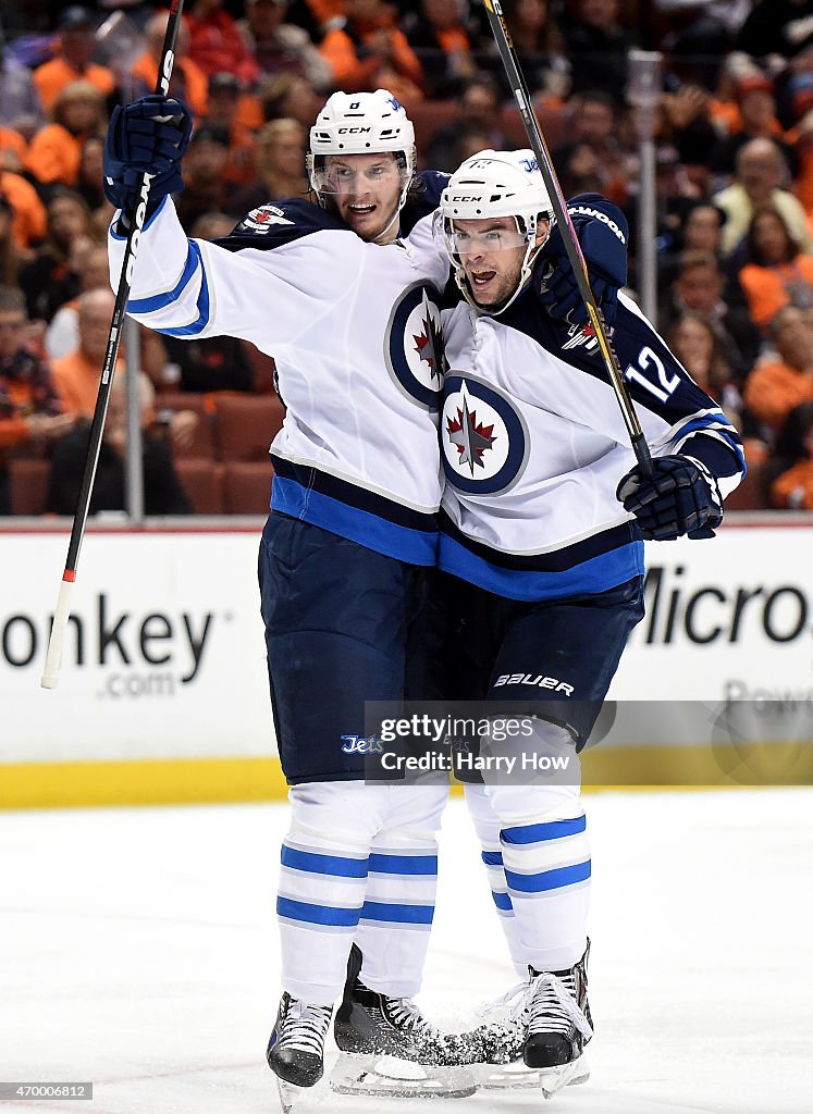 Winnipeg Jets v Anaheim Ducks - Game One