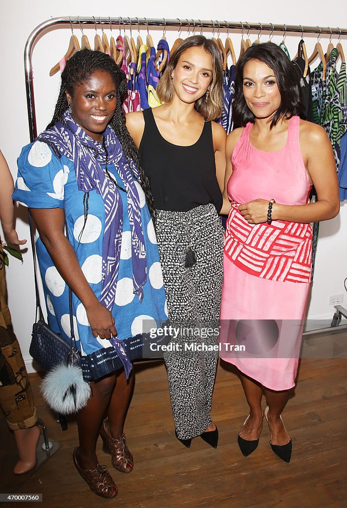 Rosario Dawson And Abrima Erwiah Celebrate The Launch Of Studio One Eighty Nine Hosted By Opening Ceremony