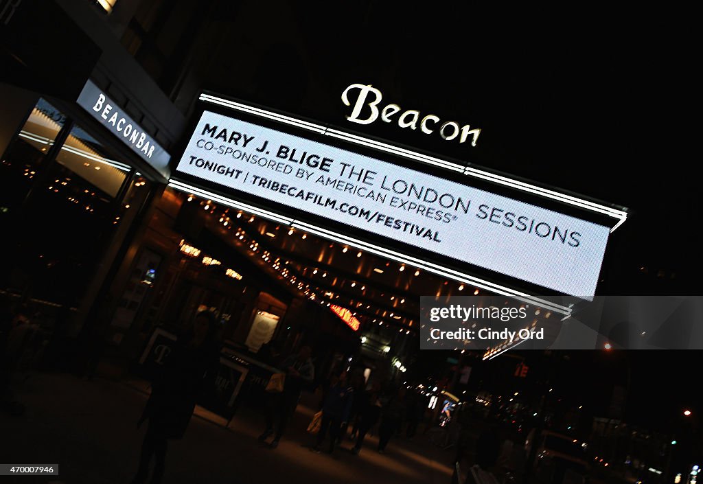 World Premiere Documentary:"Mary J. Blige: The London Sessions" - 2015 Tribeca Film Festival