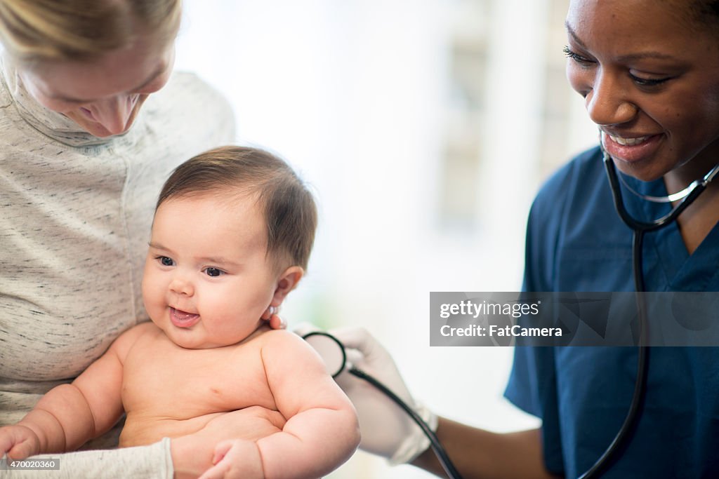 Baby at Doctor's Office