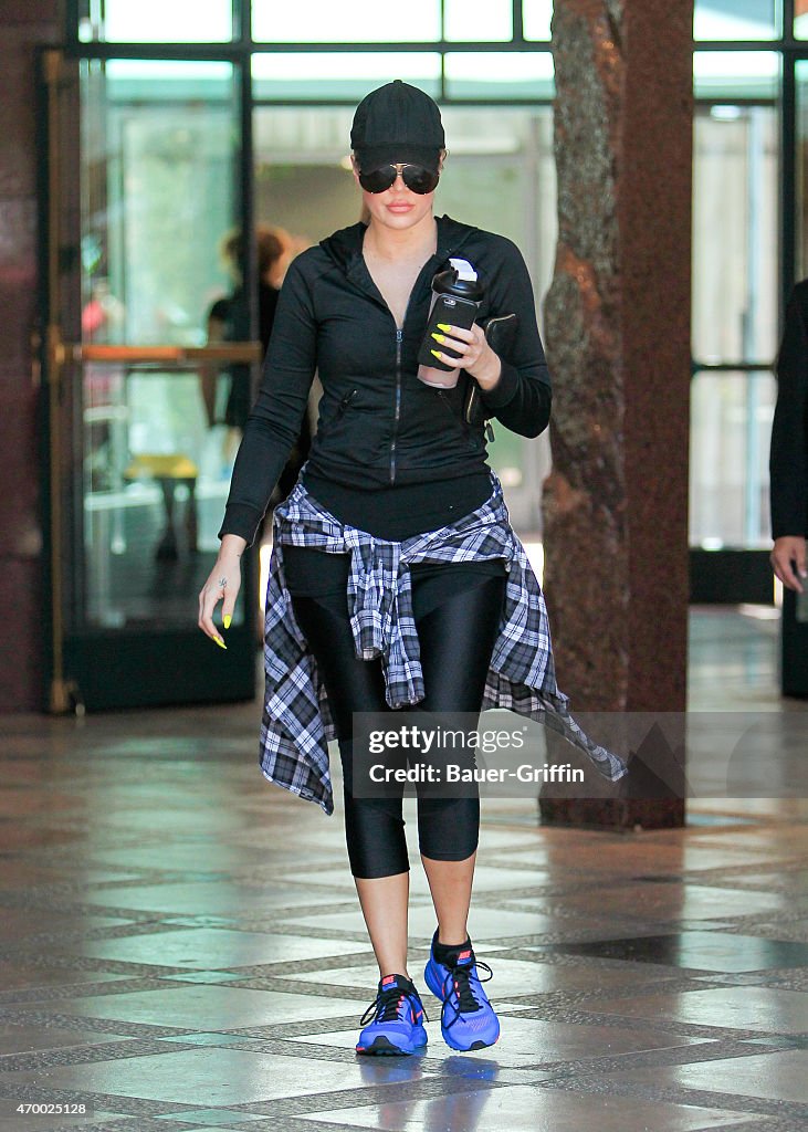 Celebrity Sightings In Los Angeles - April 16, 2015