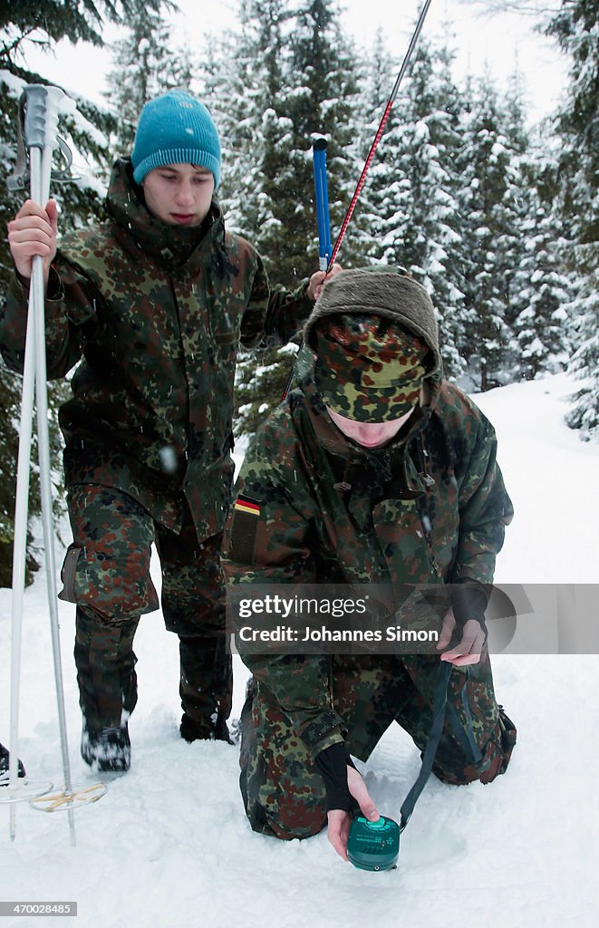 Bundeswehr Holds Alpine Adventure Camp 2014