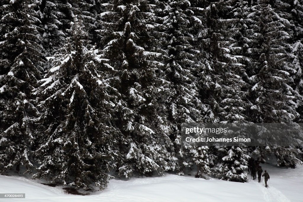 Bundeswehr Holds Alpine Adventure Camp 2014