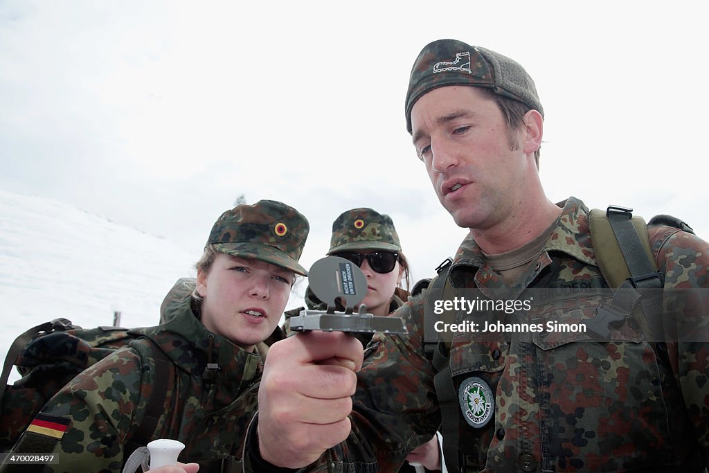 Bundeswehr Holds Alpine Adventure Camp 2014