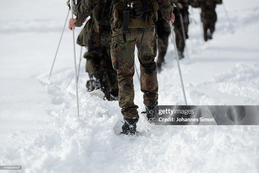 Bundeswehr Holds Alpine Adventure Camp 2014