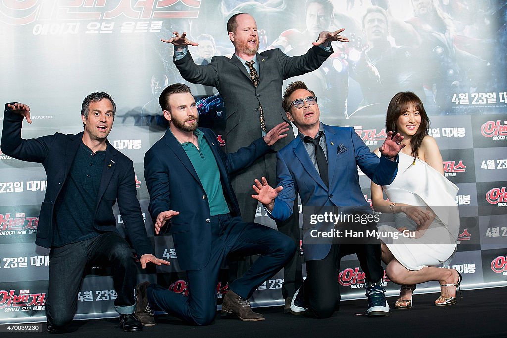 "Avengers: Age Of Ultron" Press Conference In Seoul