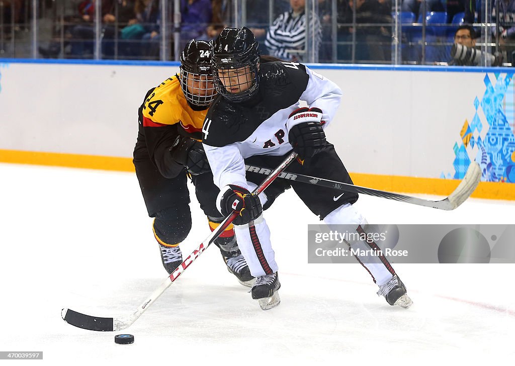 Ice Hockey - Winter Olympics Day 11 - Germany v Japan