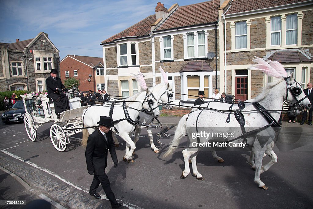 Funeral Of Bristol Teenager Becky Watts