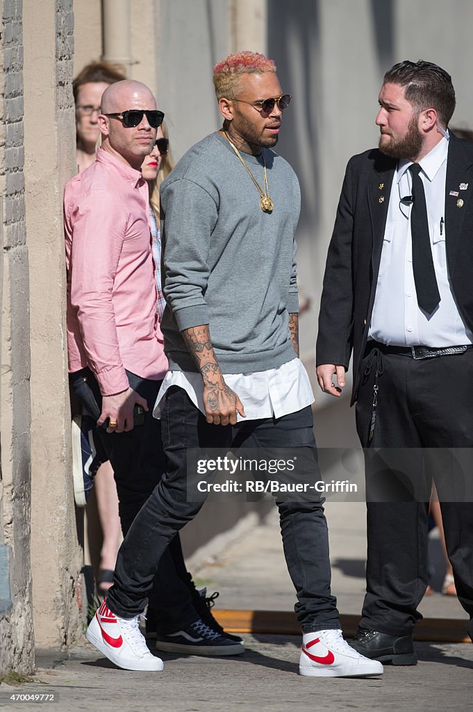 Celebrity Sightings In Los Angeles - April 16, 2015