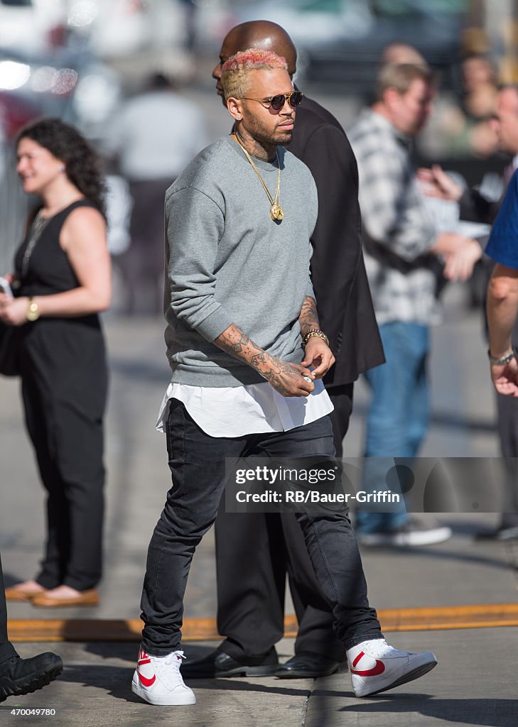 Celebrity Sightings In Los Angeles - April 16, 2015