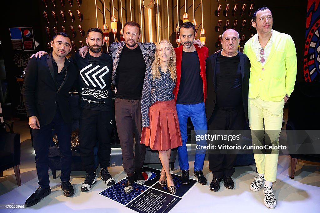 Pepsi And Nicola Formichetti Host The #PepsiChallenge Round Table At The PepsiCo "Mix It Up" Space During Milan Design Week