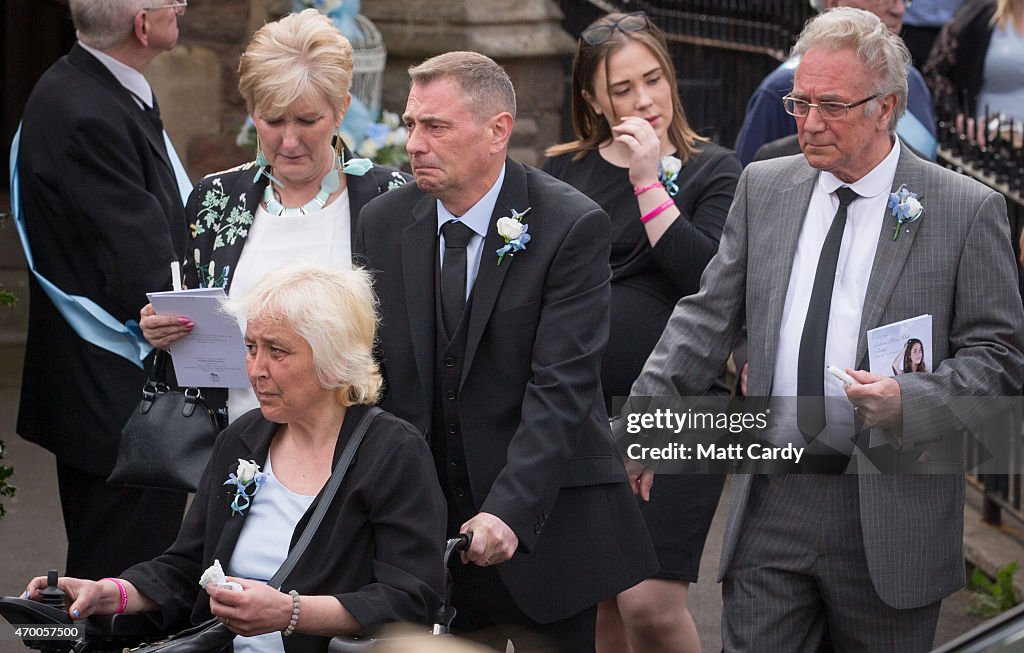 Funeral Of Bristol Teenager Becky Watts