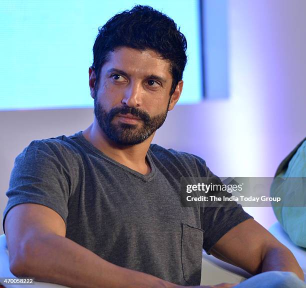 Farhan Akhtar at the launch of second season of trans-media serial Main Kuch Bhi Kar Sakti Hoon.