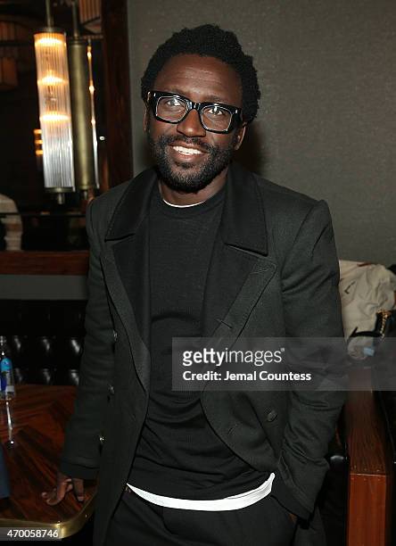 Actor/producer Tony Okungbowa attends the 2015 Tribeca Film Festival After Party For The Adderall Diaries Sponsored By LDV Hospitality At American...