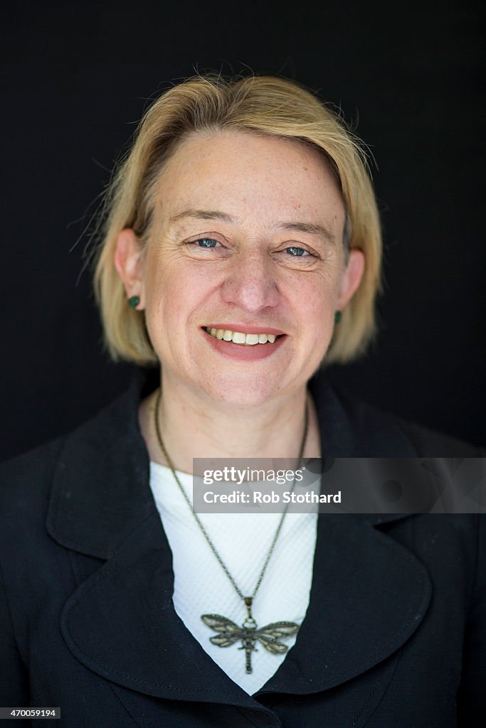 The Green Party's Natalie Bennett Unveils Party Leader Portraits