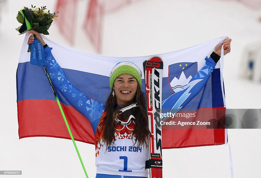 Alpine Skiing - Winter Olympics Day 11