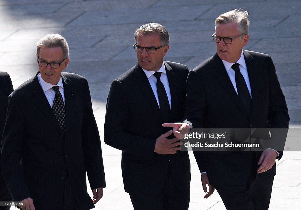 Germany Commemorates Germanwings Victims