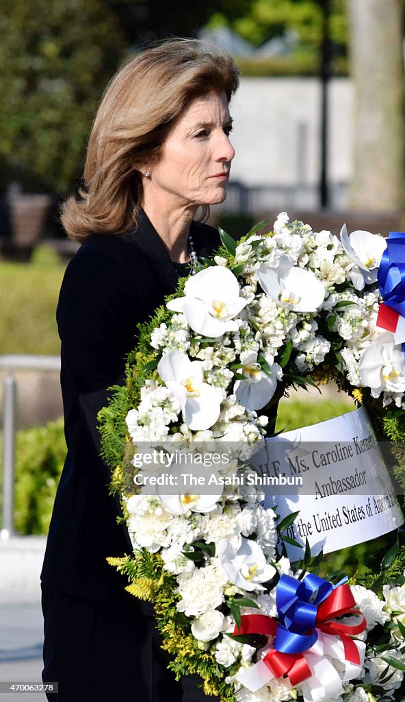 U.S. Ambassador to Japan Caroline Kennedy Visits Hiroshima