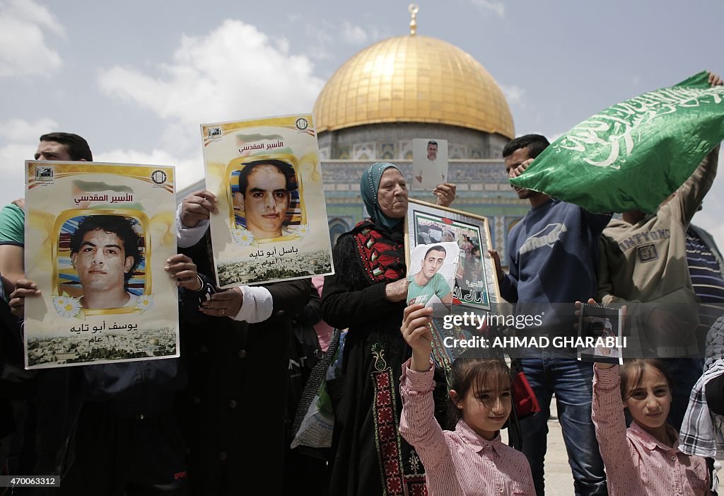 PALESTINIAN-ISRAEL-DEMO-PRISONERS DAY