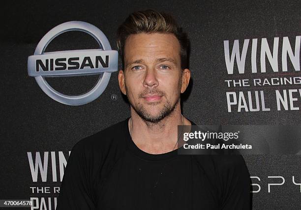Actor Sean Patrick Flanery attends the screening of "WINNING: The Racing Life Of Paul Newman" at the El Capitan Theatre on April 16, 2015 in...