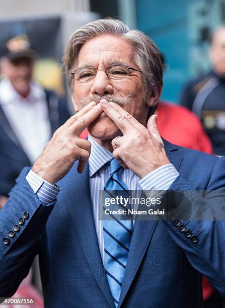 Personality Geraldo Rivera attends the #DEFENDFREEDOM Concert at FOX Studios on April 17, 2015 in New York City.