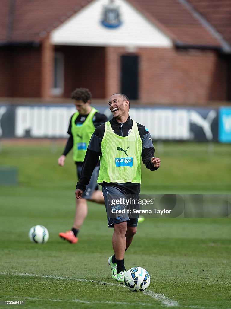 Newcastle United  Training Session