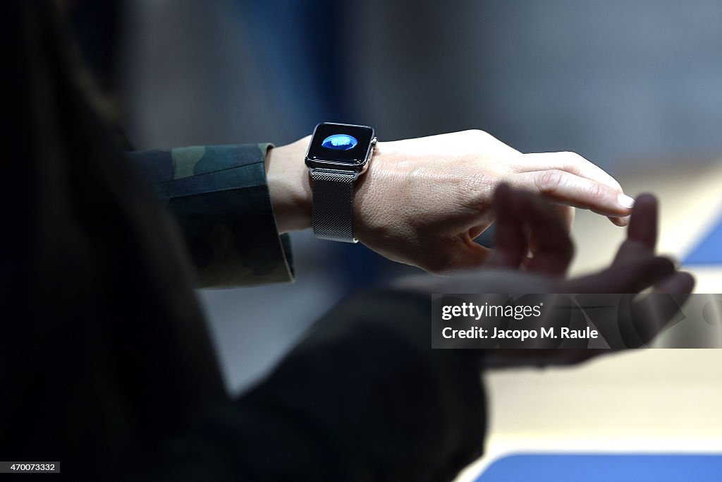 Apple Debuts New Watch In Milan