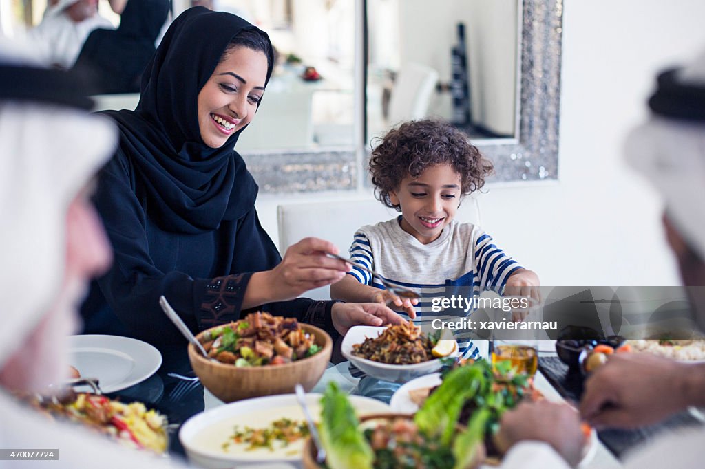 Arabic lunch time