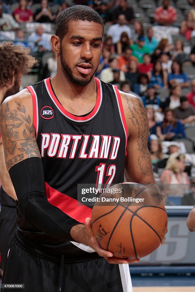 Portland Trailblazers v Dallas Mavericks