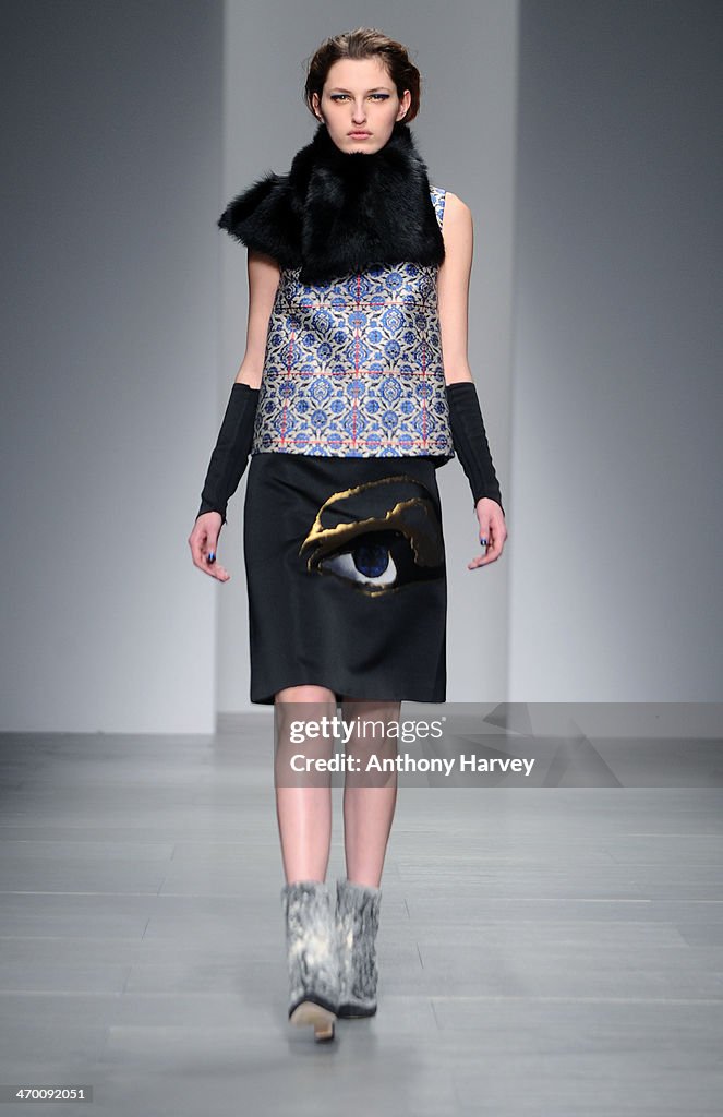 Osman: Runway - London Fashion Week AW14