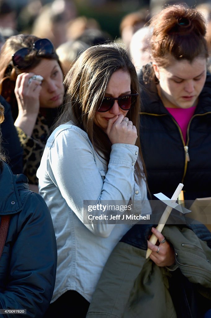 Vigil For Murdered Student Karen Buckley