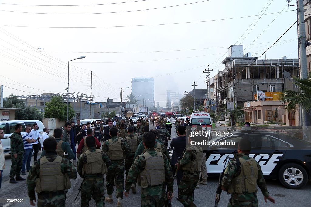 Explosion near U.S. Consulate General in Erbil