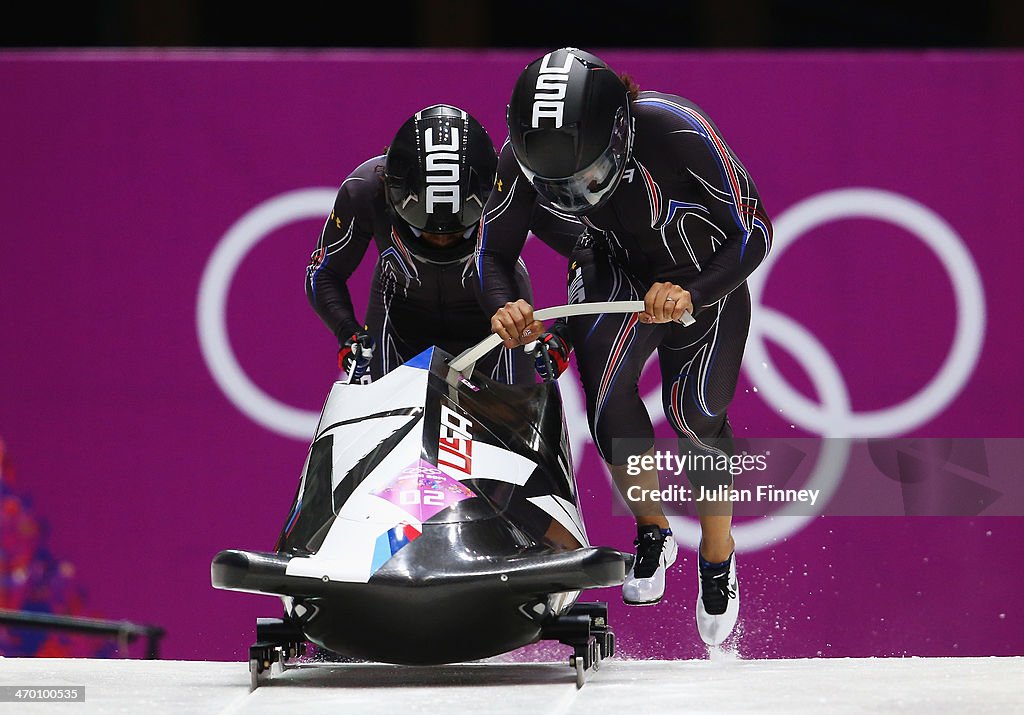 Bobsleigh - Winter Olympics Day 11