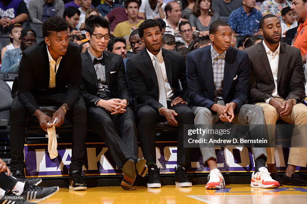 Sacramento Kings v Los Angeles Lakers