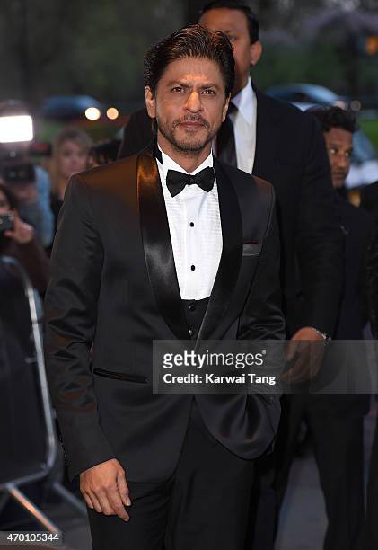 Shah Rukh Khan attends The Asian Awards 2015 at The Grosvenor House Hotel on April 17, 2015 in London, England.