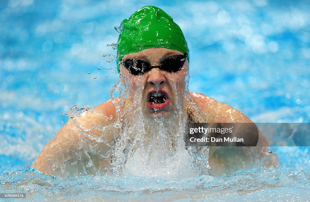 British Gas Swimming Championships 2015: Day Four