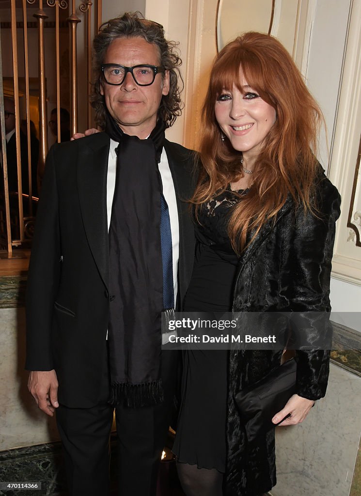 George Waud George Waud and Charlotte Tilbury attend The Backstage Gala in aid of ...