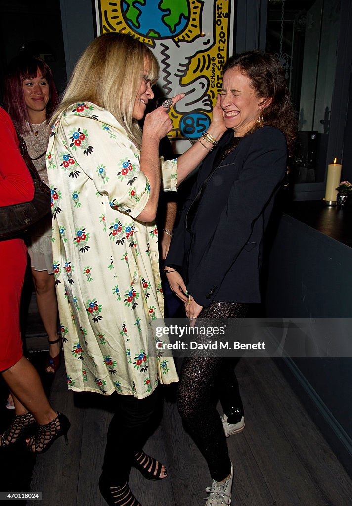 Jo Wood Surprise Birthday Party At L'Escargot