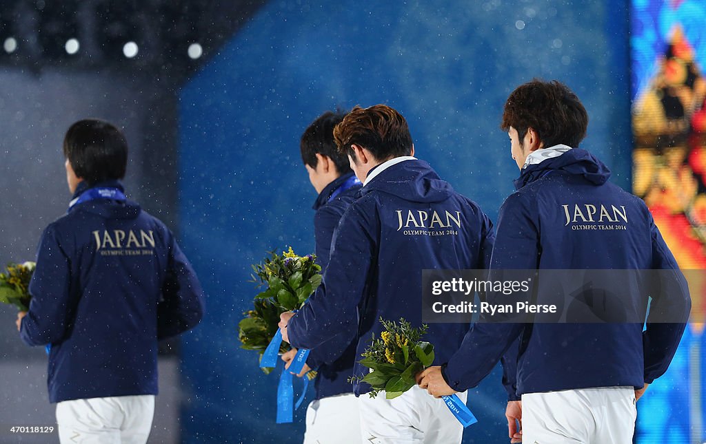 Medal Ceremony - Winter Olympics Day 11