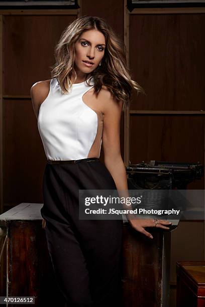 Actress Dawn Olivieri is photographed for Glamoholic on March 21, 2014 in Los Angeles, California.