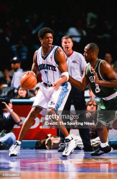 J R Reid J.R. Reid of the Charlotte Hornets during the game against the Boston ...