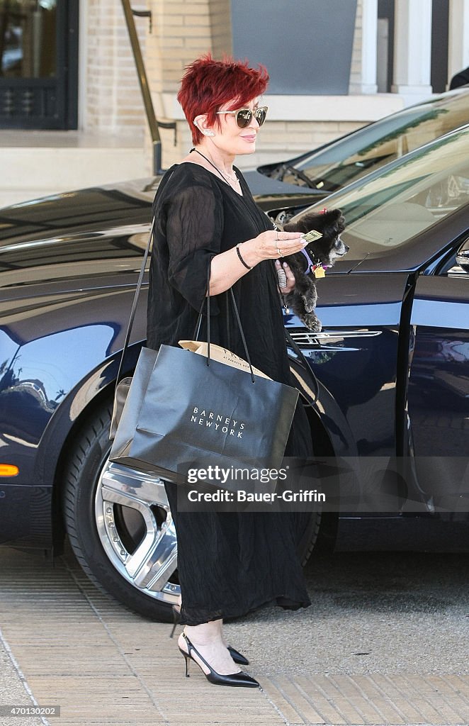 Celebrity Sightings In Los Angeles - April 17, 2015