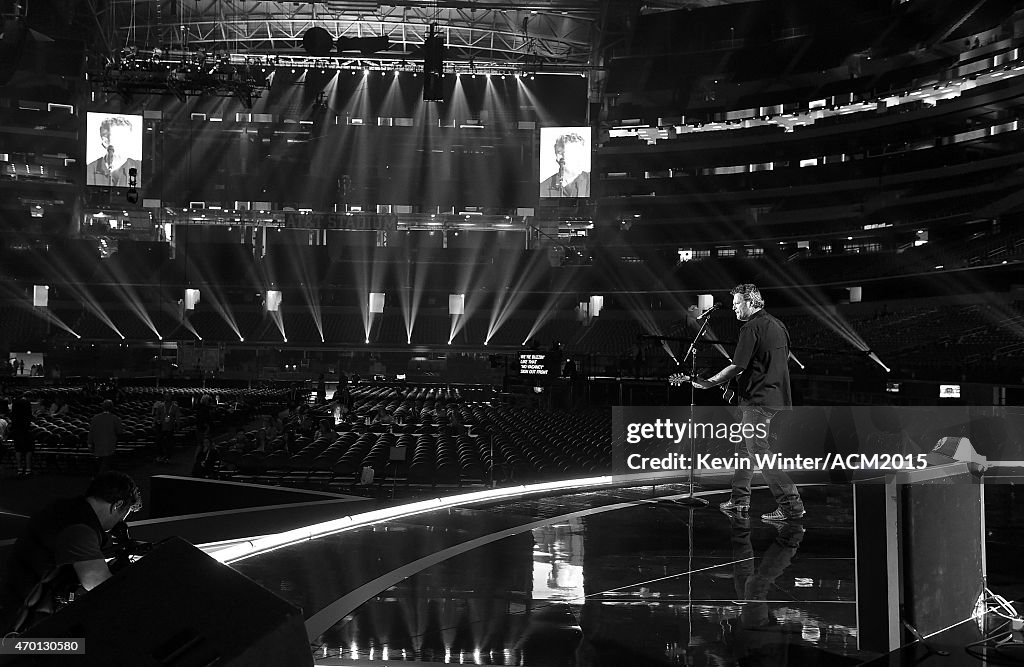 50th Academy Of Country Music Awards - Rehearsals