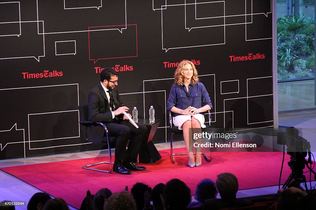 TimesTalks With Edie Falco