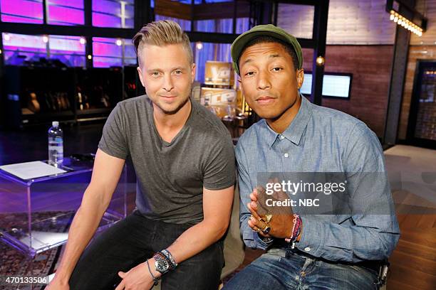 Top 10 Mentors" -- Pictured: Ryan Tedder, Pharrell Williams --